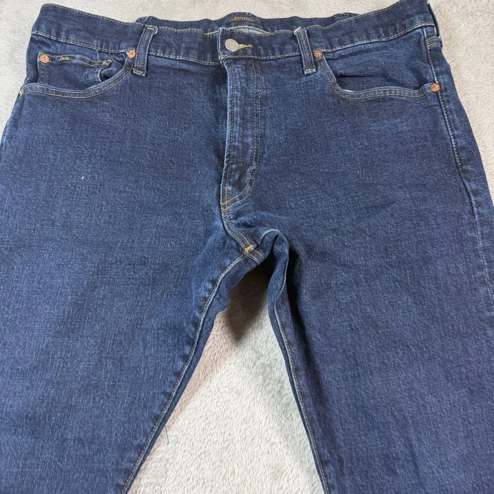 Polo Ralph Lauren Sullivan Slim Jeans Mens 38x30 Blue Dark Wash Straight Leg
